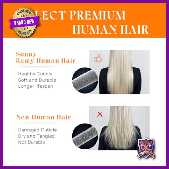 20 Inch Straight Human Hair Extensions 100g Weft Sew In main image 5